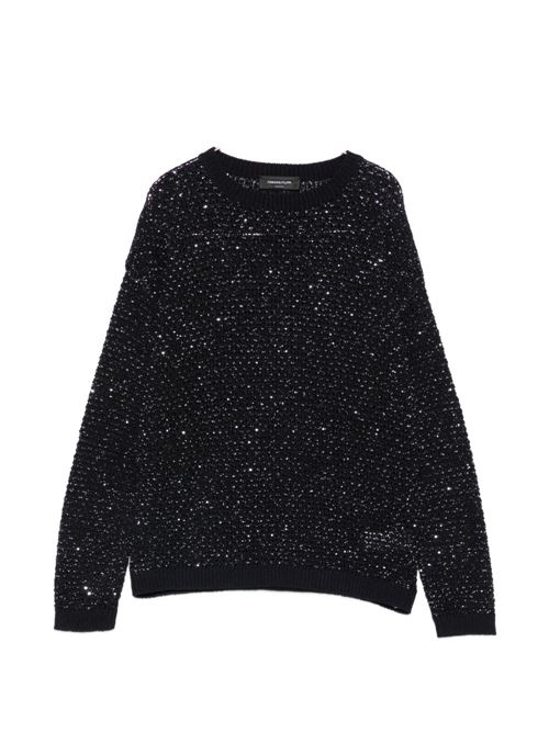 Maglia donna Fabiana Filippi nera con decorazione Fabiana Filippi | MAD276F534M120VR5